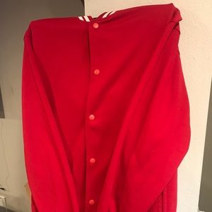 Red Letterman Jacket